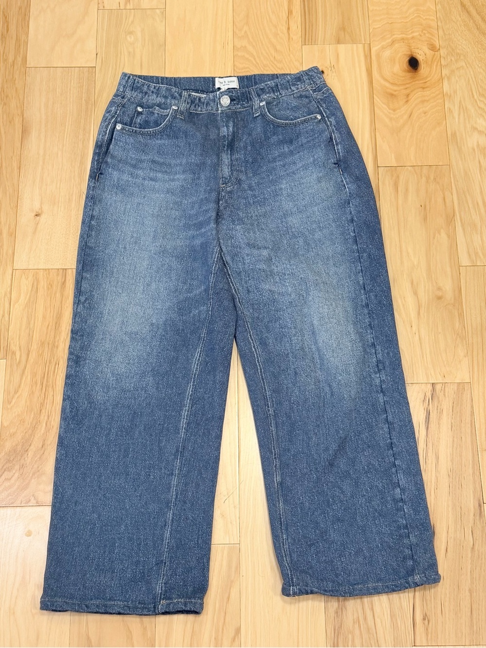 Rag and Bone Women’s Miramar Wide Leg Jean Pants